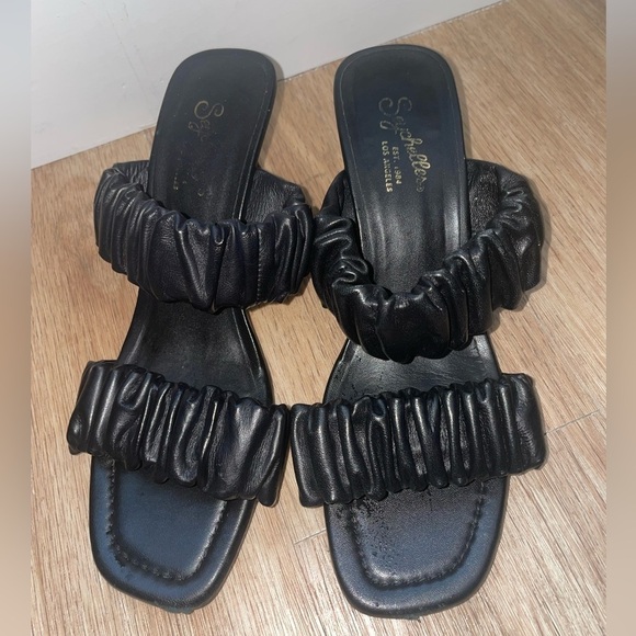 Black Seychelles Leeward Heel Size 8 - Picture 2 of 8